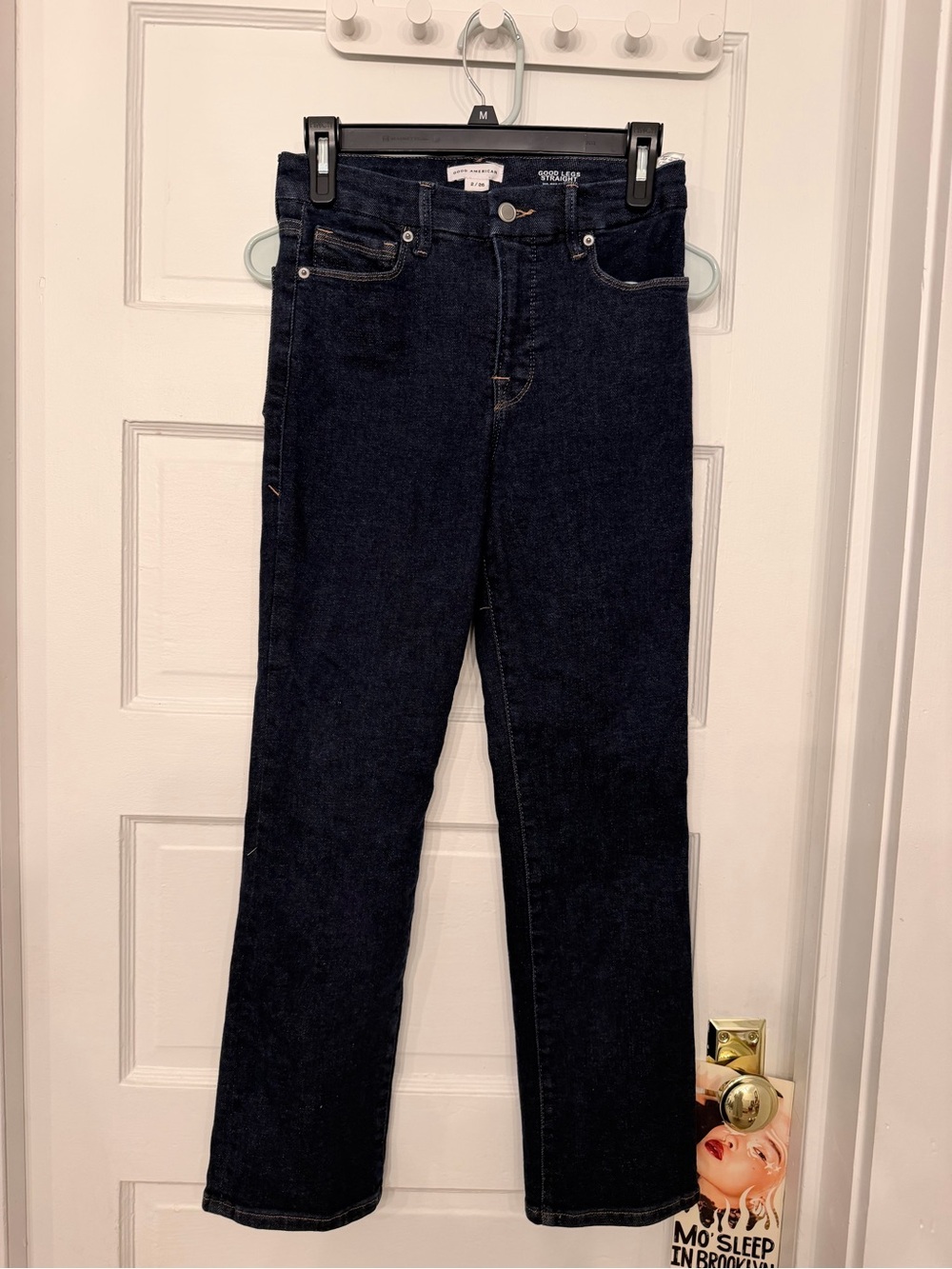Good American Good Legs Straight Jeans